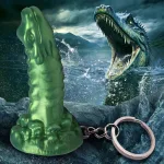 Cockness Monster Keychain - Green Novelty XR Brands