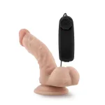 Dr. Skin - Dr. Ken - 6.5 Inch Vibrating Cock With Suction Cup - Vanilla Vibrators Blush