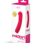 Midori Rechargeable G-Spot Vibe - Foxy Pink Vibrators VeDO