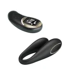 Nathan Double Pleasure Remote Control Vibrator - Black Vibrators Pretty Love