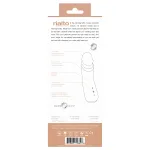 Rialto Rechargeable Vibrator - Vanilla Festival & Rave VeDO