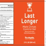 Last Longer Male Climax Control for Men 2 Oz Lubes & Essentials Body Action