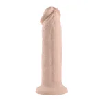 7 Inch Girthy Vibrating Dong - Light Vibrators Evolved Novelties