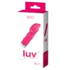 Luv Plus Rechargeable Mini Vibe - Hot in Bed Pink Vibrators VeDO