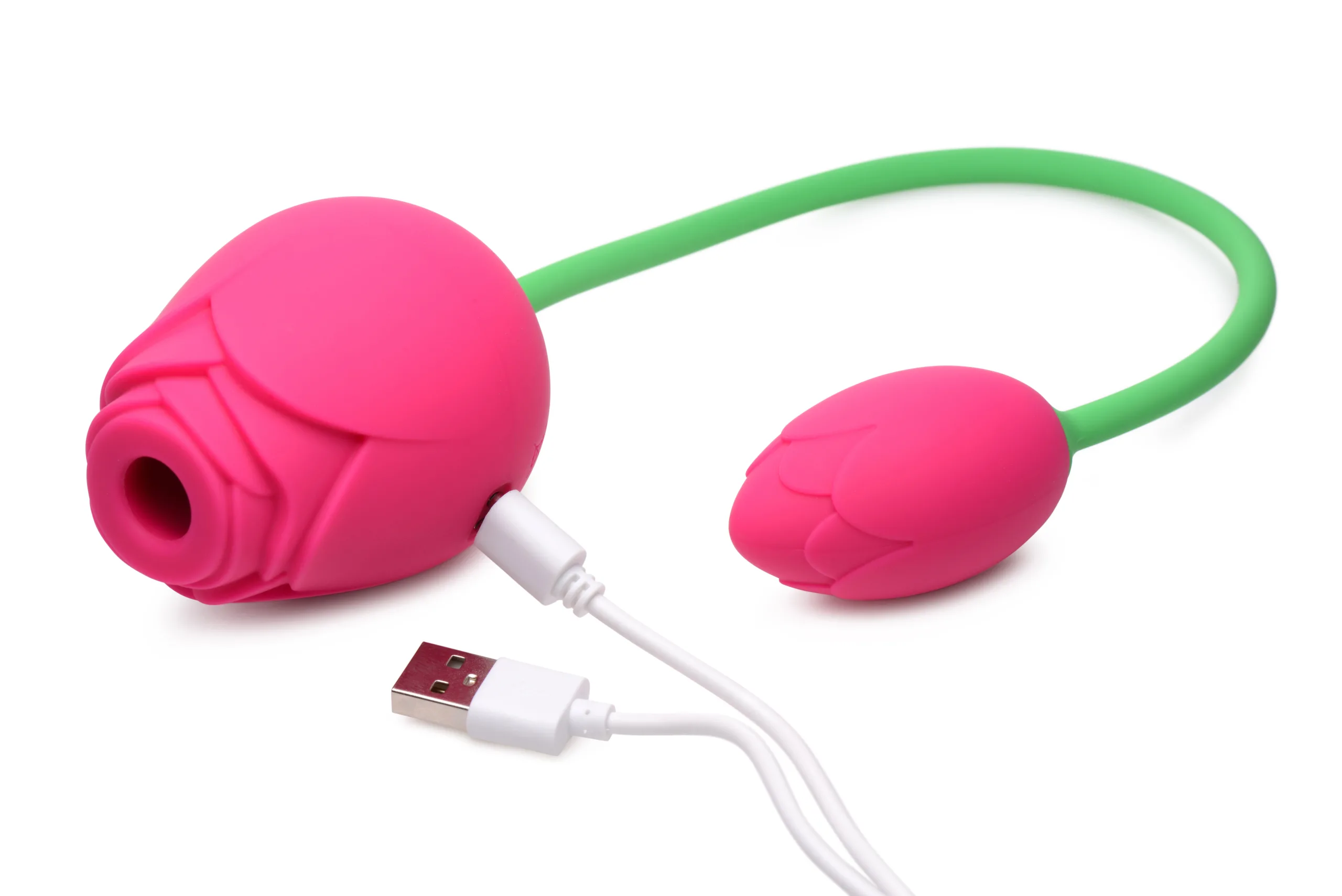 Bloomgasm Rose Duet - Sucking Rose and Vibrating - Rosette Clit Stimulators | Clitoral Toys XR Brands