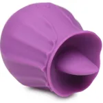 Inmi - Bloomgasm Wild Violet Licking Silicone Stimulator - Violet Lubes & Essentials XR Brands
