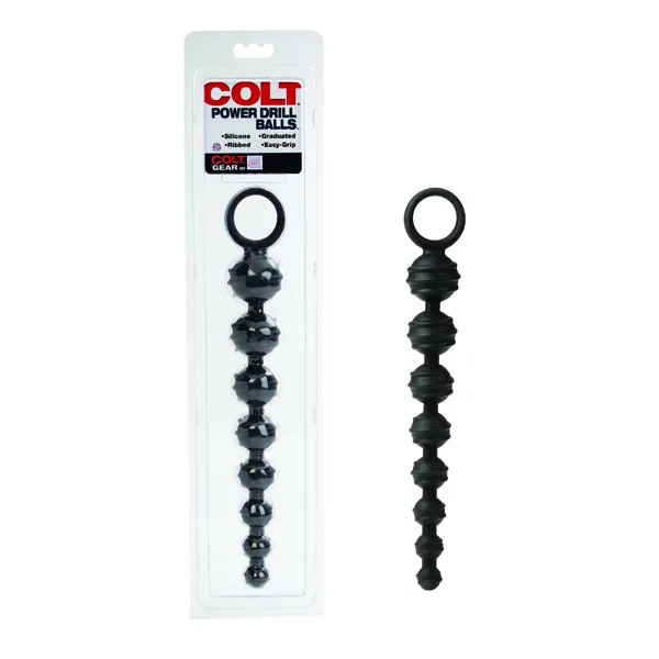 Colt Power Drill Balls - Black Vibrators CalExotics