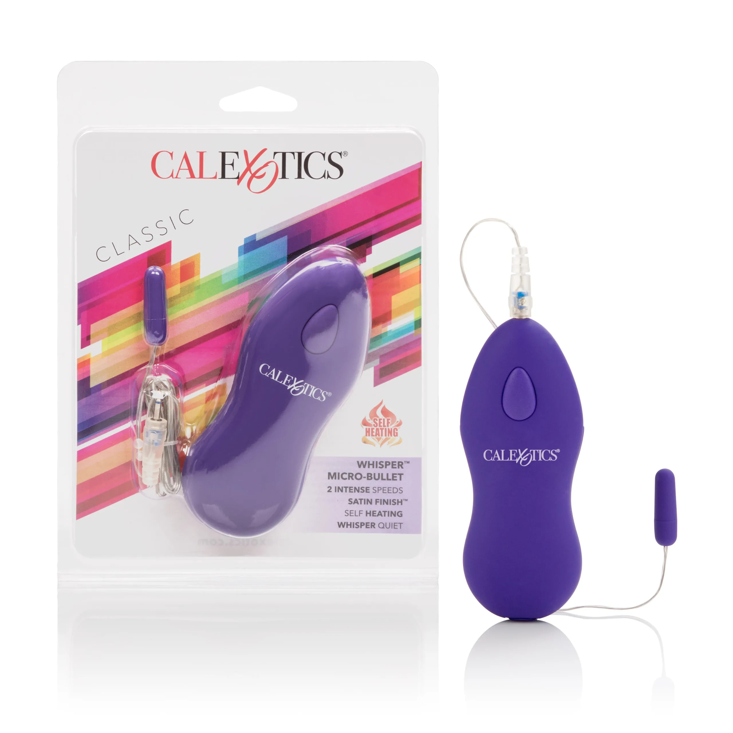 Whisper Micro Bullet - Purple Vibrators CalExotics