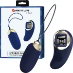 Mina Vibrating Remote Control Egg - Blue Vibrators Pretty Love