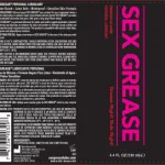 Sex Grease Silicone Based 4.4 Oz Lubes & Essentials I.D. Lubricants