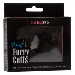 Playful Furry Cuffs - Black BDSM & Kink CalExotics