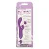 Rechargeable Butterfly Kiss Flutter - Purple Festival & Rave CalExotics