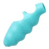 Ripples Finger Bang-Her Vibe - Teal Vibrators XR Brands
