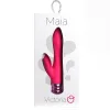 Victoria Crystal Gem Dual Vibrator - Pink Vibrators Maia Toys