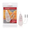 Pocket Exotics Dual Heated Whisper Bullets - Clear Vibrators CalExotics