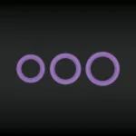 Firefly - Halo - Cockring - Medium - Purple Cockrings nsnovelties