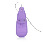 Silicone Slims Vibrating Nubby Bullet - Purple Vibrators CalExotics