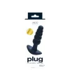 Plug Rechargeable Anal Vibe - Black Pearl Vibrators VeDO