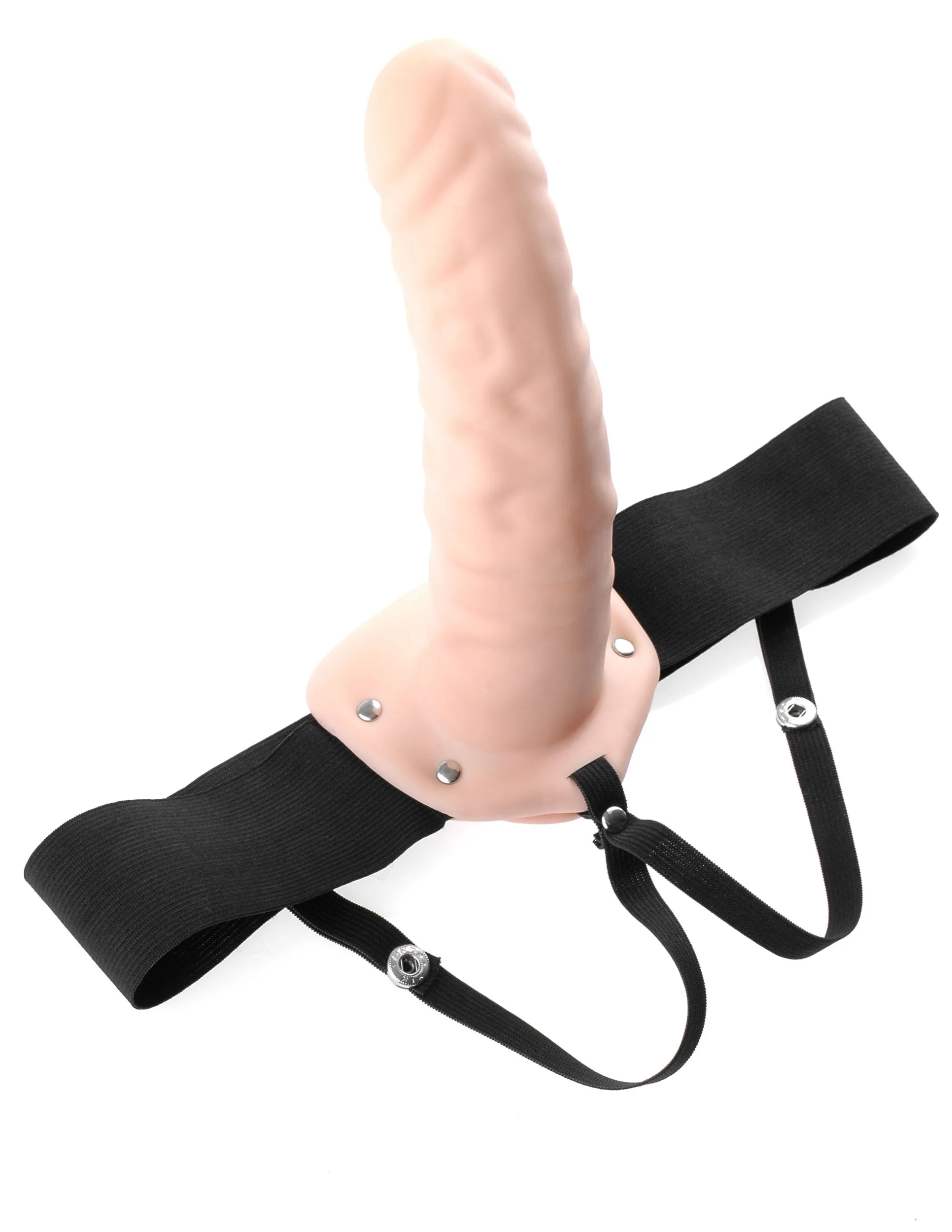 Fetish Fantasy Series 8 Inch Hollow Strap-on - Flesh Dildos Pipedream