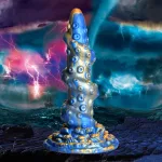 Lord Kraken Tentacled Silicone Dildo - Blue Dildos XR Brands