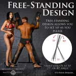 St. Andrew's Cross - Deluxe - Black BDSM & Kink XR Brands