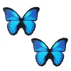 Beautiful Blue Black Glitter Butterfly Nipple Cover Pasties Robes & Sleepwear Neva Nude