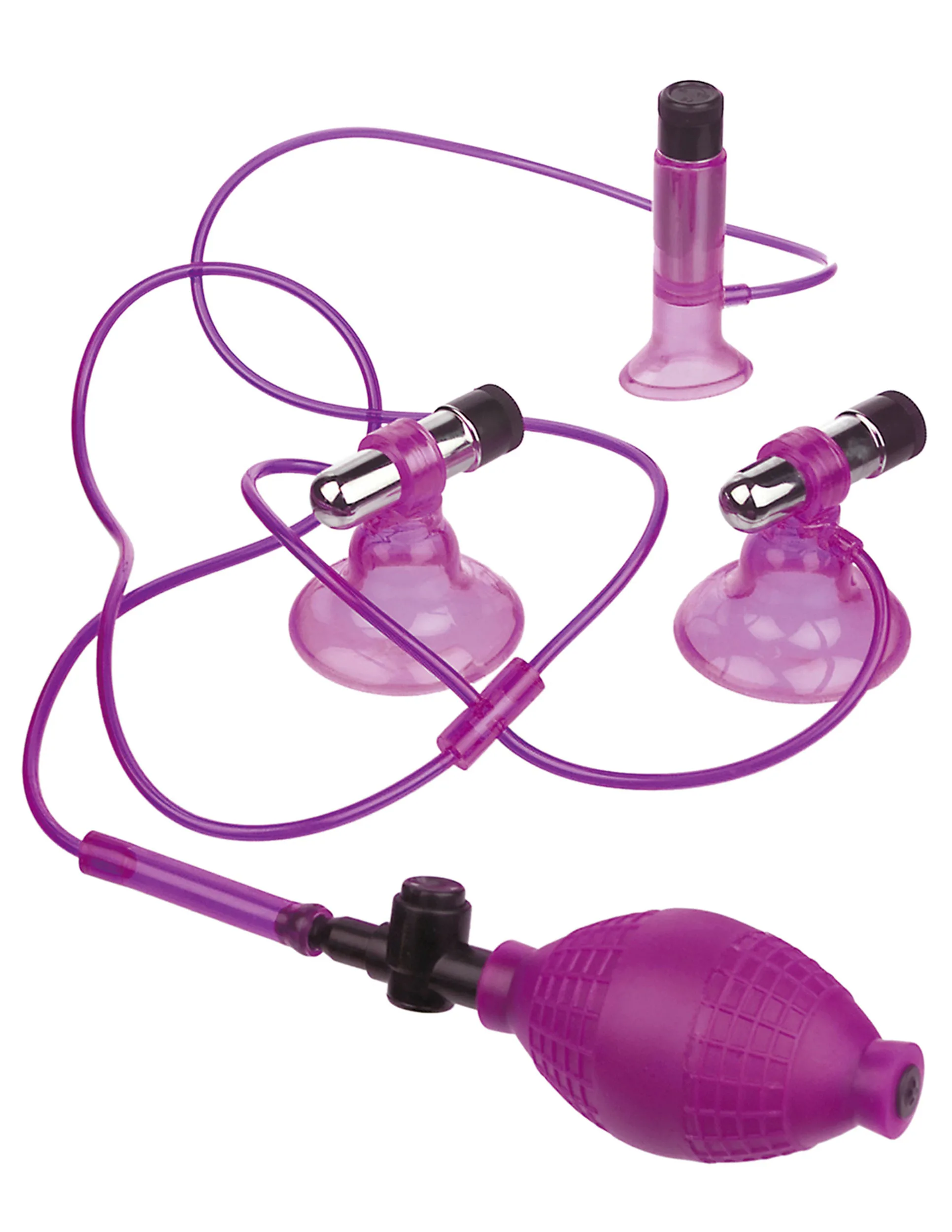 Fetish Fantasy Series Vibrating Triple Suckers Vibrators Pipedream
