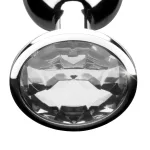 Clear Gem Anal Plug - Medium Anal Play XR Brands