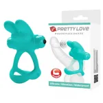 Passionate Dante Penis Ring - Turquoise Vibrators Pretty Love