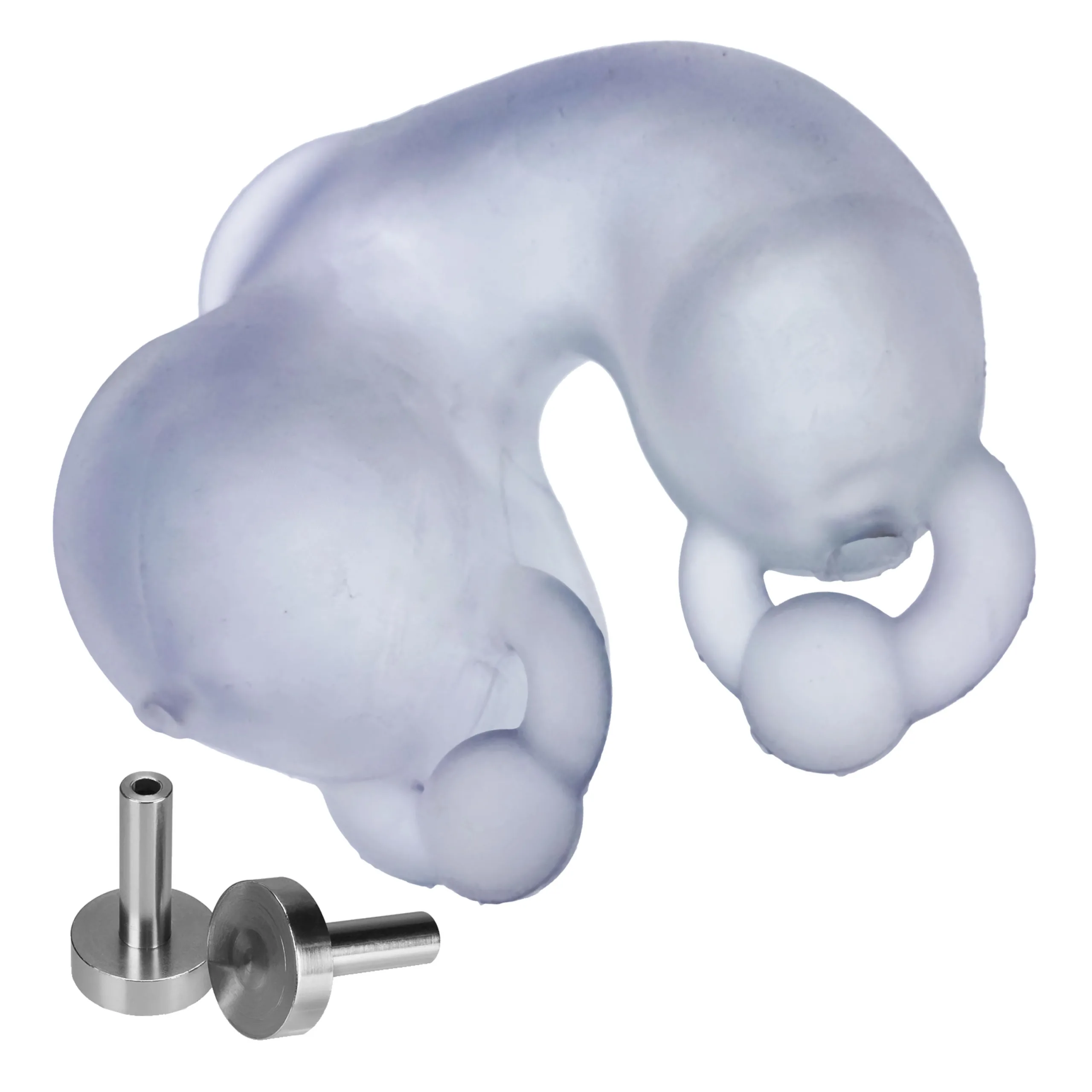 Meatlocker Electro 4mm - Clear Ice BDSM & Kink Oxballs