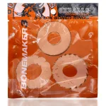 Bonemaker 3-Pack Boner Rings - Clear Strokers & Pumps Oxballs