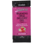 Goodhead - Warming Oral Delight Gel - Strawberry - 0.24 Oz Enhancers Doc Johnson