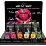 Oil of Love - Be the Dessert - 12 Unit Prepack Display - Plus Testers Lubes & Essentials Kama Sutra