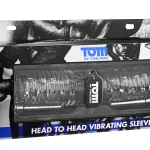 Tom of Finland Head to Head Vibrating Sleeve Strokers & Pumps XR Brands