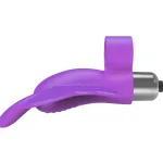 The 9's Flirt Finger Butterfly Finger Vibrator - Purple Vibrators Icon Brands