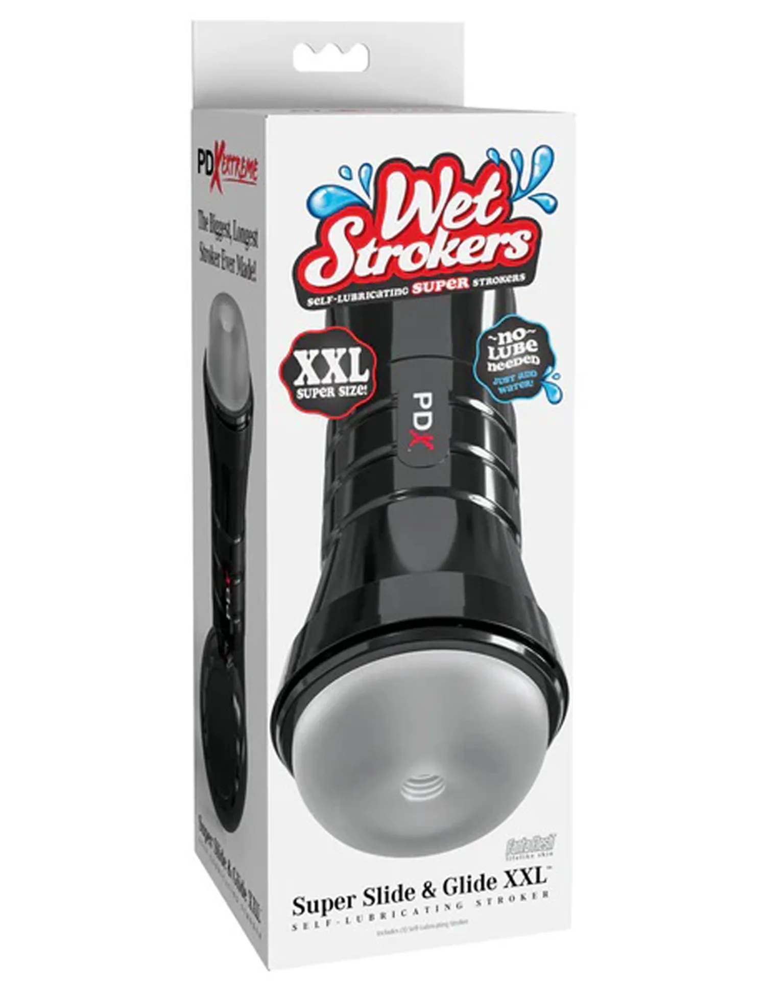 Pdx Extreme - Wet Stroker - Super Slide & Glide XXL Frosted Strokers & Pumps Pipedream