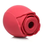 Inmi - Bloomgasm Wild Rose Silicone Suction Stimulator - Red Clit Stimulators | Wireless XR Brands