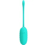 Kirk Rechargeable Vibrating Egg - Turquoise Vibrators Pretty Love