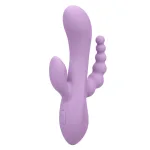 Flex Bend and Hold Triple Rumbler - Purple Vibrators CalExotics