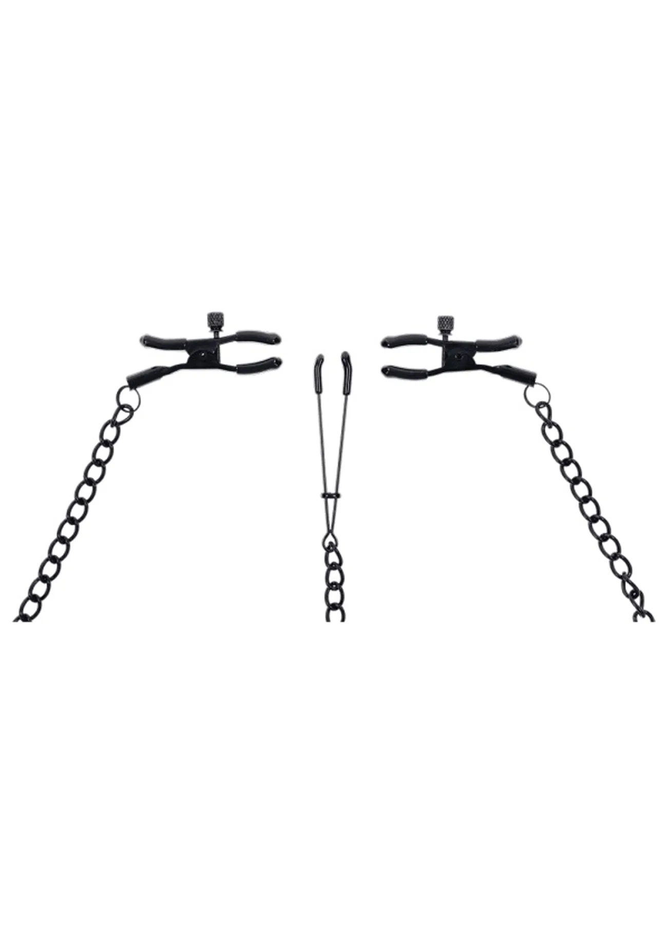 Saffron Nipple to Clit Set - Black BDSM & Kink Sportsheets