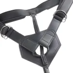 King Cock Strap-on Harness with 9 Inch Cock - Tan Panties & Thongs Pipedream