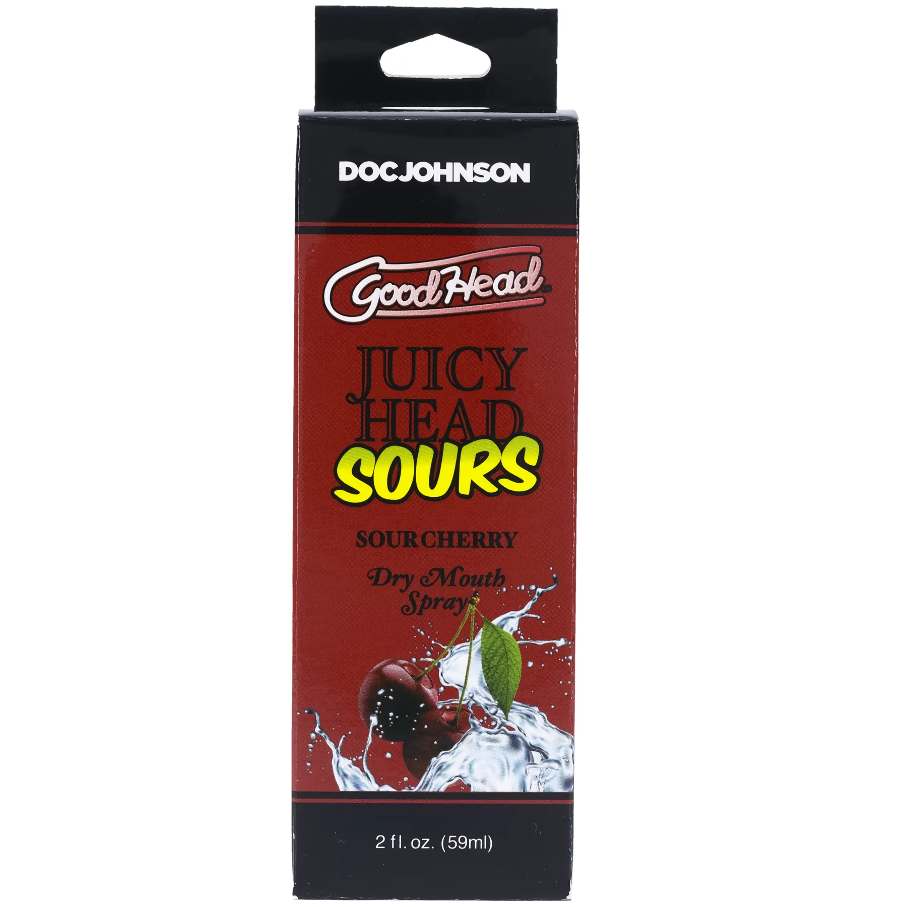 Goodhead - Juicy Head - Dry Mouth Spray - Sour Cherry - 2 Oz Enhancers Doc Johnson