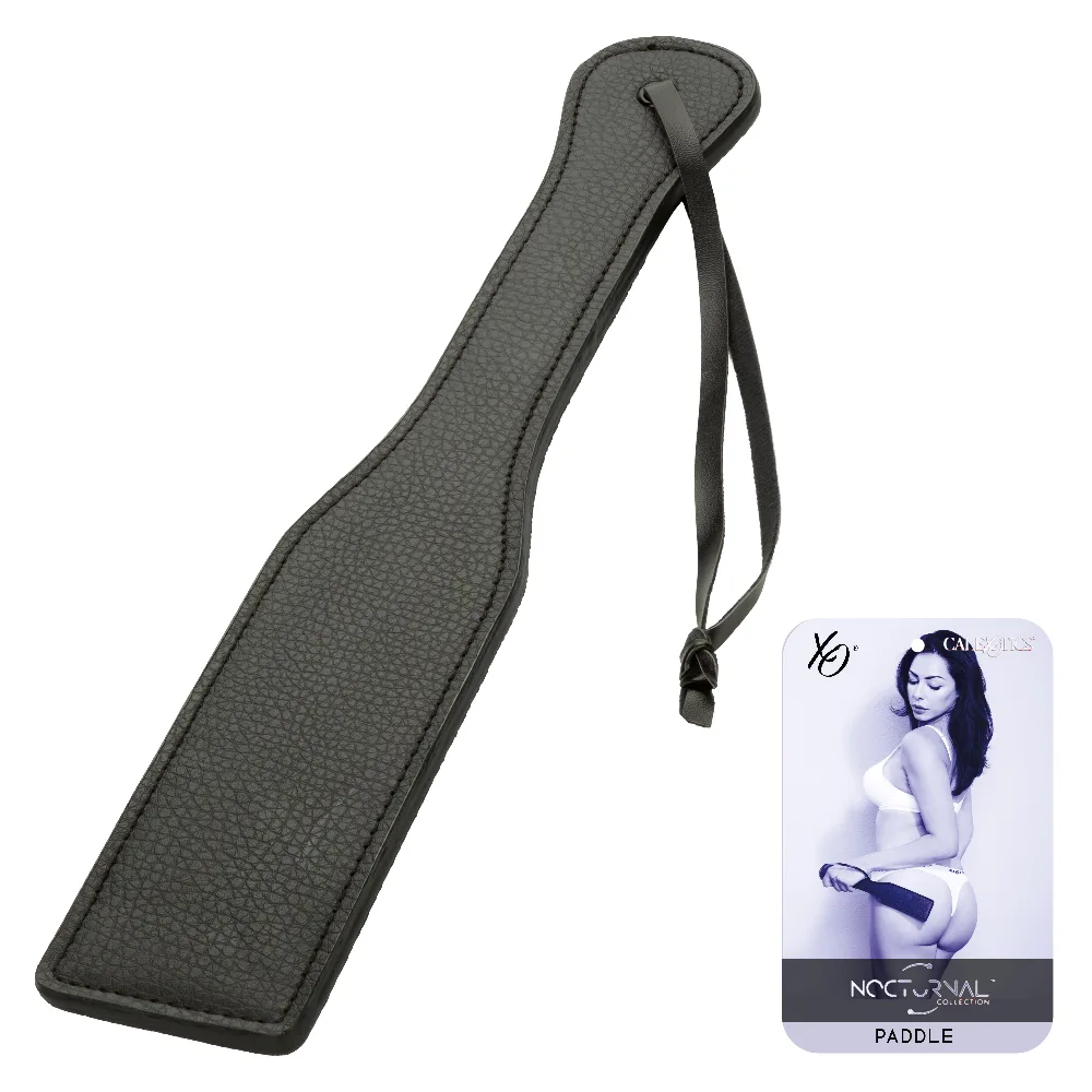 Nocturnal Collection Paddle - Black BDSM & Kink CalExotics
