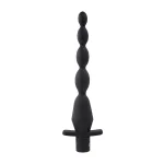 Vibrating Butt Beads - Black Vibrators Evolved Novelties