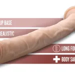 Dr. Skin - 19 Inch Dildo - Beige Dildos Blush