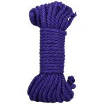 Merci - Bind and Tie - 6mm Hemp Bondage Rope - 30 Feet - Violet BDSM & Kink Doc Johnson