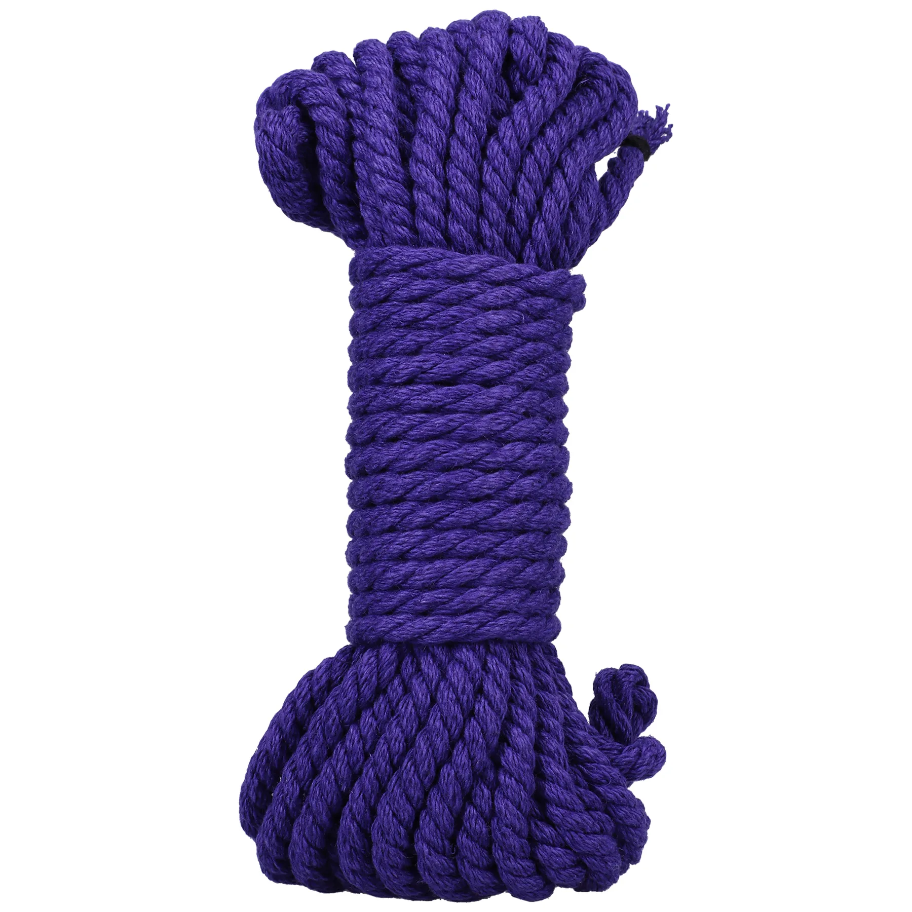 Merci - Bind and Tie - 6mm Hemp Bondage Rope - 30 Feet - Violet BDSM & Kink Doc Johnson