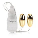 Pocket Exotics Double Gold Bullet Vibrators CalExotics