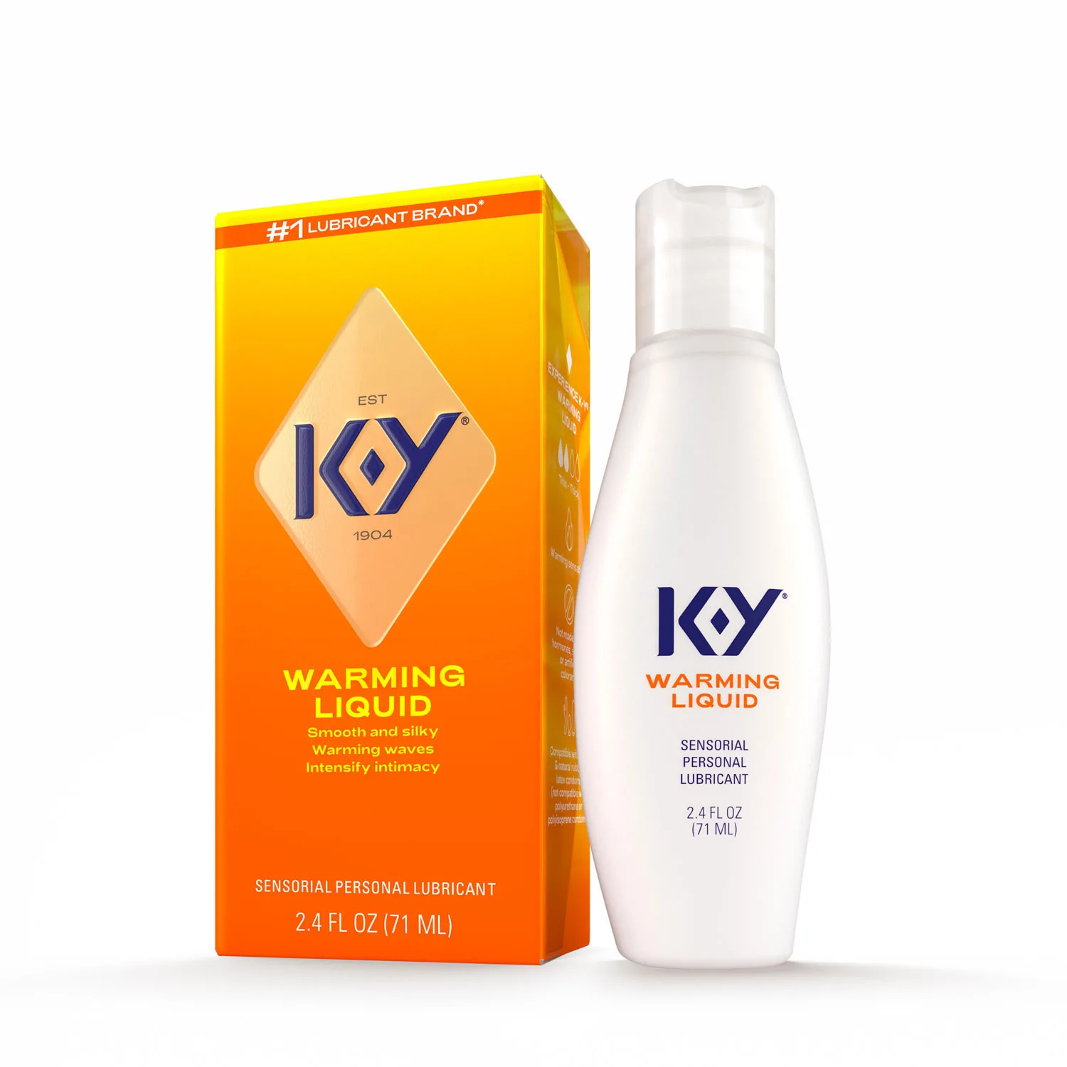 K-Y Warming Liquid 2.5 Oz Bottle Lubes & Essentials Paradise Marketing