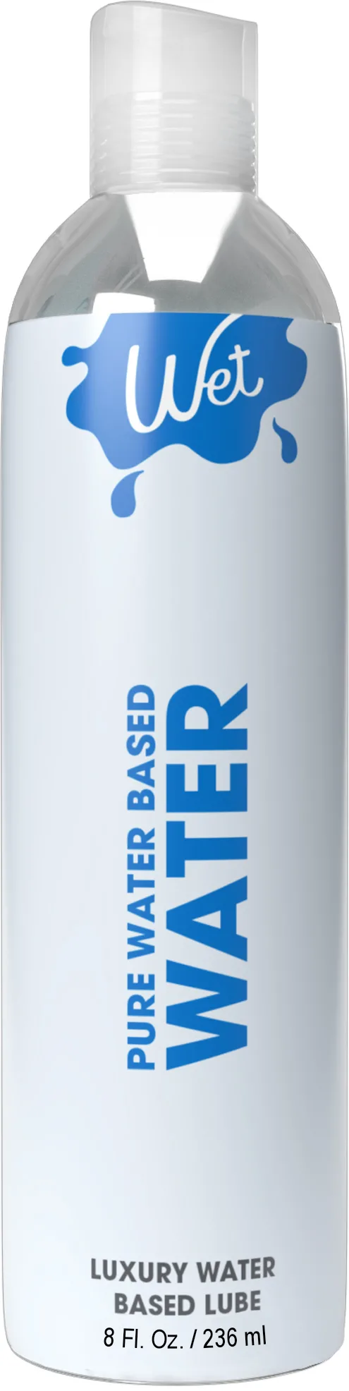 Wet Water - Luxury Waterbased Lubricant 8 Oz Lubes & Essentials Wet